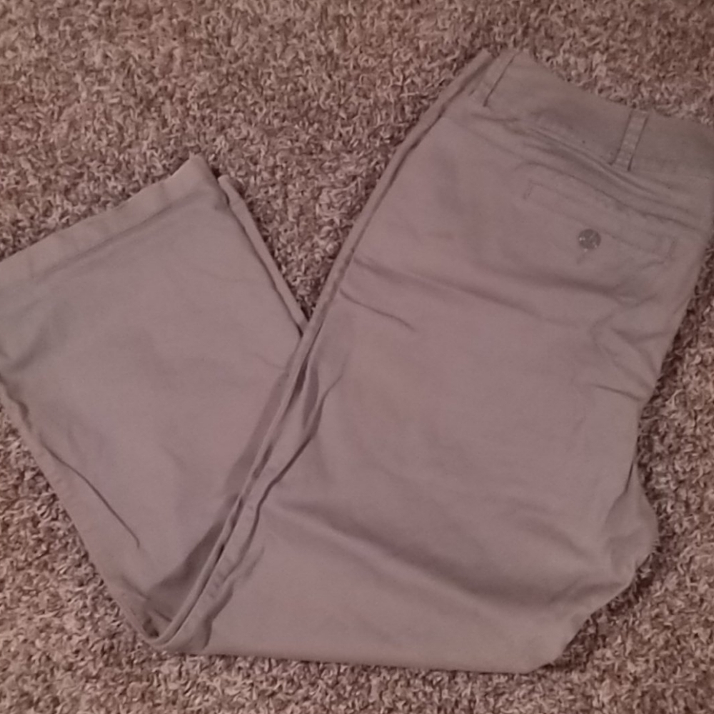 Olive green khakis